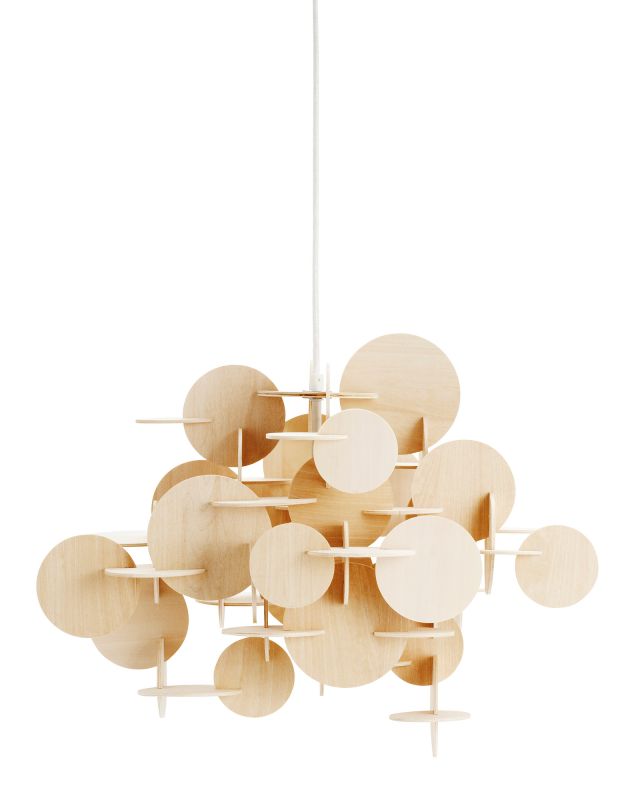 Bau Lamp Natur Pendelleuchte Normann Copenhagen Small